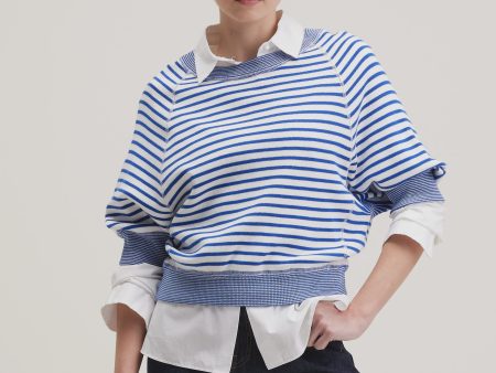 BR Anglet Cotton Stripe Knit For Sale