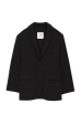 Quinn Blazer - Black Cashmere Blend Online Sale