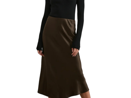 Anya Skirt - Dark Moss Online now