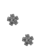 Petite Flower Stud - Silver Online Sale