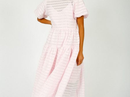 SLF Rochelle Midi Dress in Cradle Pink Sale