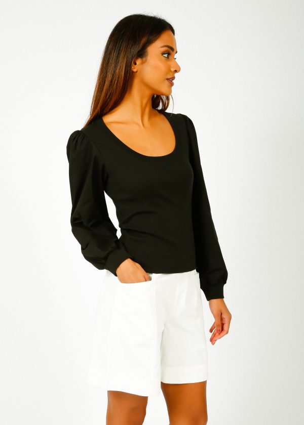 VB Anabel Top in Black Online Sale