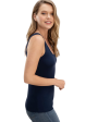 The Classic Tank - Navy Cheap