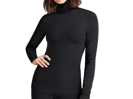 Aurora Long Sleeve Turtleneck - Black Online