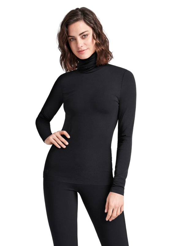 Aurora Long Sleeve Turtleneck - Black Online