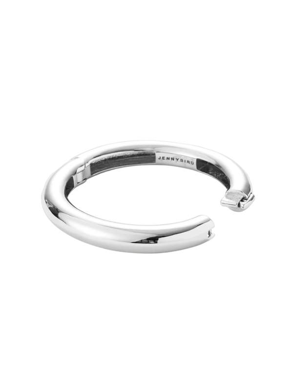 Gia Mega Bangle - Silver Online Hot Sale