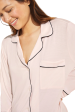 Gisele Sleepshirt - Sorbet Pink Black Sale