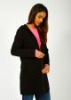 R&P Kodal Hooded Coat in Black For Sale