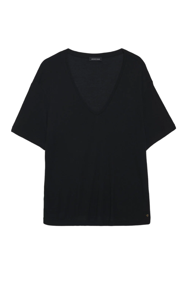 Vale Tee - Black Cashmere Hot on Sale