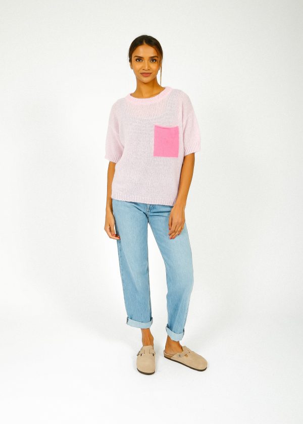 MA Babylo SS Knit in Macaroon on Sale