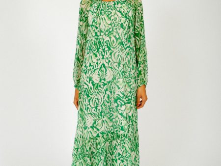 MOLIIN Courtney Dress in Irish Green on Sale