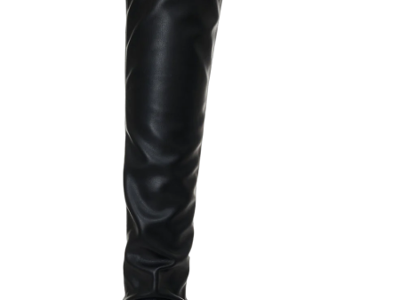 Over The Knee Hilda Boot - Black Online Hot Sale