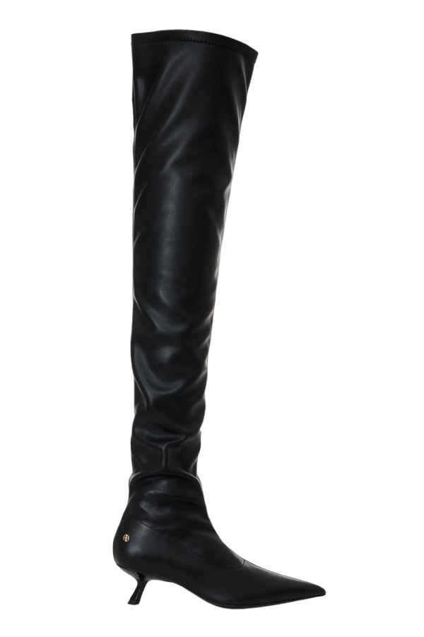 Over The Knee Hilda Boot - Black Online Hot Sale