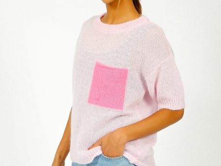 MA Babylo SS Knit in Macaroon on Sale