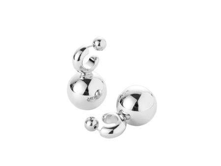 Lyra Earrings - Silver Online Sale