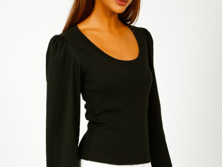 VB Anabel Top in Black Online Sale