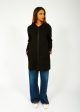 R&P Kodal Hooded Coat in Black For Sale