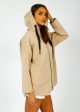 R&P Bray Hooded Coat in Sand Fashion