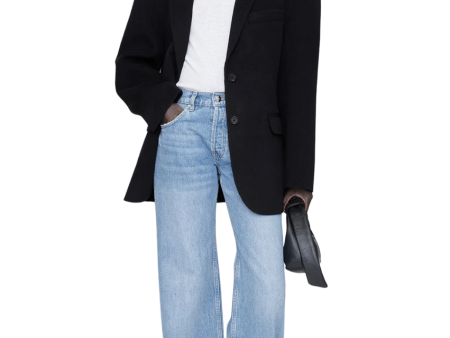 Quinn Blazer - Black Cashmere Blend Online Sale