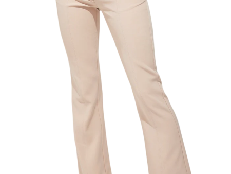 Lucca Crepe Pant - Latte Fashion