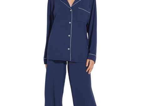 Gisele Long PJ Set - Navy Online Hot Sale