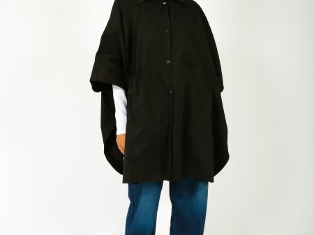 R&P Jolina Cape in Navy Online Hot Sale