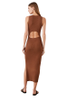 Syd Dress - Toffee Online now