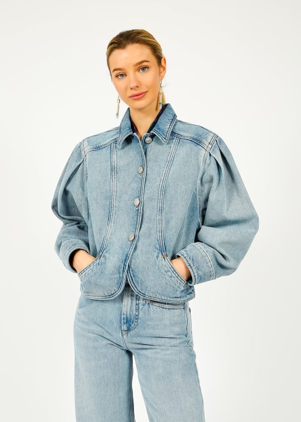 IM Valette Jacket in Ice Blue Cheap