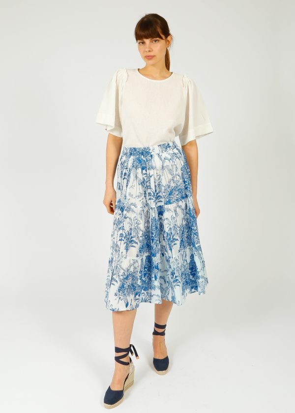 DREAM Skazen Skirt in Blue Sketch Sale