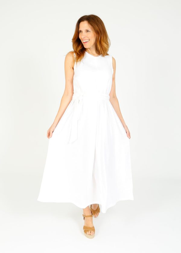 LFA 864 SL Dress in White For Sale