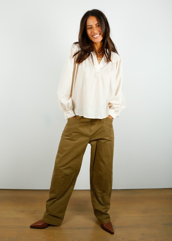 R&B Malia Italian Cotton Cargo Pant Online