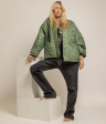 AOKYANOS Chicago Parachute Jacket in Khaki Hot on Sale