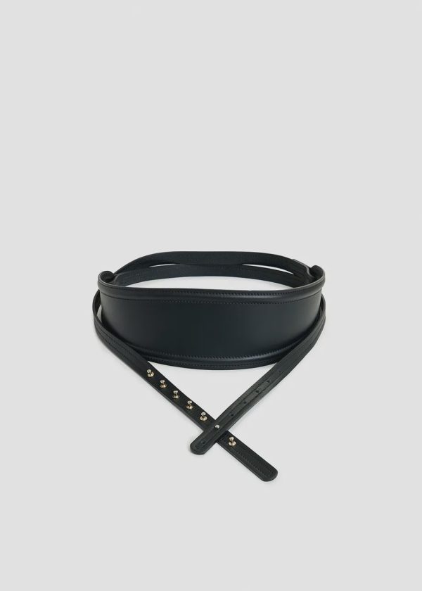 EA Galactica Wide Belt in Black Online Sale