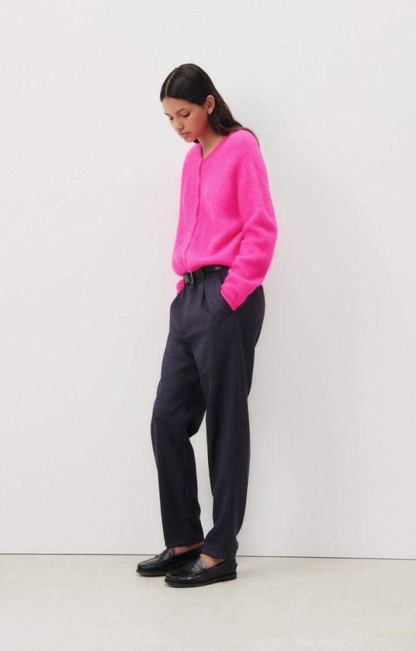 AV Vitow Knit Cardi in Acid Pink Supply