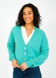 CRUSH Acai Fitted Cardi in Surf on Sale