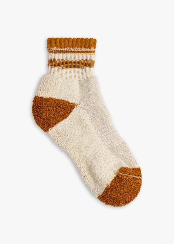 TL Tennis Socks in Mustard on Sale