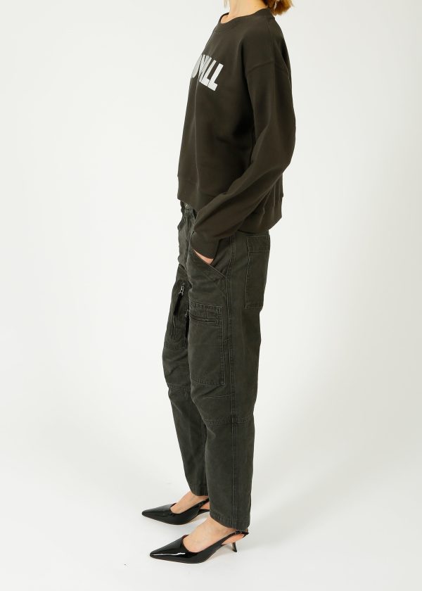 IM Kelyane Trouser in Faded Black on Sale