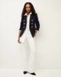 VB Miller Dickey Jacket in Navy with Silver Buttons Online Hot Sale