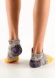 TL Charlie Ankle Socks in Blackberry, Yellow Online