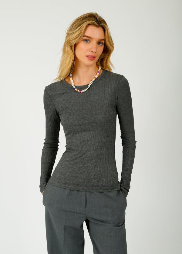 LR Issy Soft Basic in Grey For Cheap