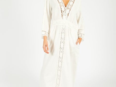 IM Veona Dress in White Discount