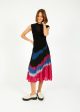 DVF Rick Dress in Floating Block Hot on Sale