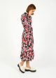 DVF Tori Dress in Odette Floral Hot on Sale