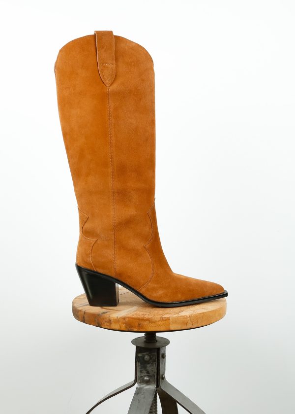 AM Mabel Boot in Tan Online Hot Sale