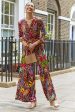 ONJENU Sharon Jumpsuit in Gold Multi Chocolate Online Hot Sale