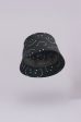 RK Classic Smiley Bucket Hat in Black Hot on Sale