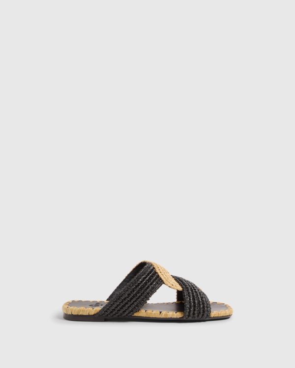 CASTANER Prado Espadrille in Natural, Black Online Sale