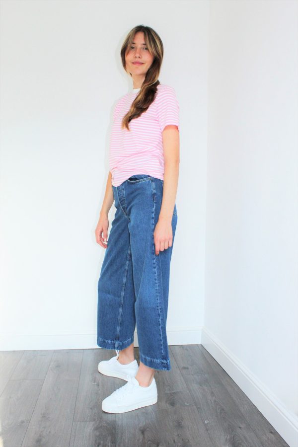 R&B Maya Wide Leg Ankle Jeans in Rye Harbor Supply