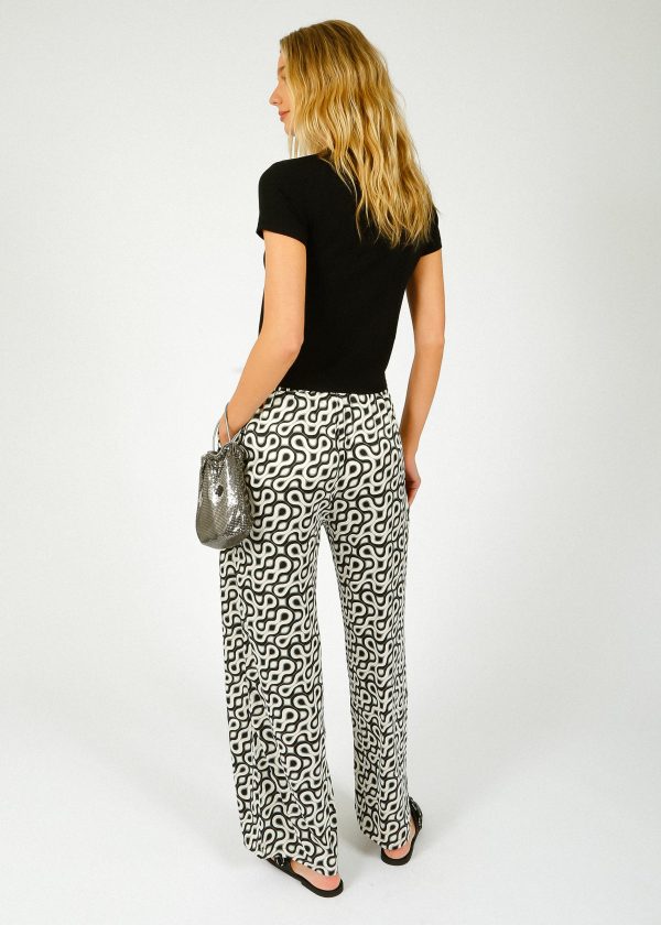 SLF Chloe Printed Wide Pant For Sale