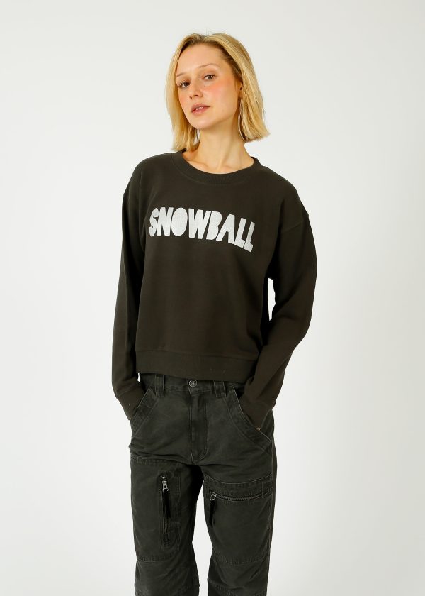 FWP Snowball Sweatshirt in Grey, Silver Hot on Sale